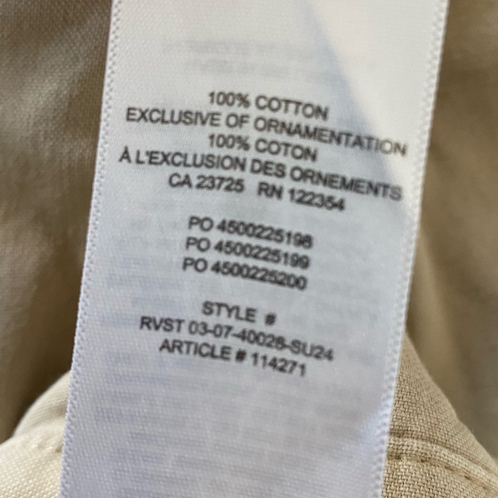 Aritzia TNA Tan Khaki Supply Cargo Micro Skirt Size 6 - Picture 8 of 15